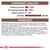 Componenti analitici: proteina grezza 7 %, oli e grassi grezzi 2,9 %, ceneri grezze 1,6 %, umidità 82 %. Ingredienti: carni e derivati, cereali, sottoprodotti vegetali, sali minerali, oli e grassi.