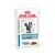 Royal Canin Veterinary Sensitivity Control Chicken with Rice per gatti, fettine sottili in salsa. Immagine di un gatto e crocchette visibili sulla confezione.