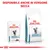 ROYAL CANIN VETERINARY SKIN & COAT per gatti, bustina e sacco visibili. Testo in alto: DISPONIBILE ANCHE IN VERSIONE SECCA.