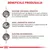 Beneficiile produsului: susține sistemul digestiv, nivel energetic ridicat, susține microbiomul. Text explicativ pentru fiecare beneficiu este inclus în imagine.