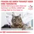 Fragen Sie Ihren Tierarzt oder Ihre Tierärztin, welche Nahrung aus dem Veterinär-Sortiment von Royal Canin die richtige Wahl für Ihre Katze ist. Veterinary Nutrition Logo sichtbar.