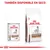 Royal Canin Gastrointestinal High Fibre para perros, disponible en lata y saco. Texto: 'TAMBIÉN DISPONIBLE EN SECO'. Imagen de perro en ambos envases.