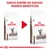 Comparación de dos envases de Royal Canin Gastrointestinal Moderate Calorie para gatos con texto: Nuevo diseño de envase, mismos beneficios.