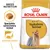 Opakowanie Royal Canin Adult Yorkshire Terrier, tekst: Specjalnie opracowany krokiet, Zdrowie sierści, zdjęcie krokieta i psa rasy yorkshire terrier.