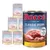 Rocco IT'S MEAT TIME CLASSIC PORK dåsefoder, 100% fresh ingredients & grain-free recipe, with beef & chicken, 400 g. Seks dåser vist samlet.