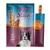 Rocco Sticks, sachet de friandises pour chien, texte visible : Soft & easy to portion!, WITH POULTRY, illustration d’un chien et bâtonnets visibles sur l’emballage.