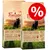 To poser Purizon Dry Cat Food, Fresh Chicken & Fish, 6,5 kg. Tekst: 70 % selected meat & fish, 30 % vegetables & herbs, 0 % grain. Stor rød procenttegn for tilbud. To poser Purizon Dry Cat Food, Fresh Chicken & Fish, 6,5 kg. Tekst: 70 % selected meat & fish, 30 % vegetables & herbs, 0 % grain. Stor rød procenttegn for tilbud.