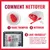Instructions de nettoyage : 1. Faire tremper, 2. Nettoyer avec une brosse et de la mousse, 3. Convient au lave-vaisselle dans le panier supérieur sans séchage à chaud, la chaleur pouvant endommager les jouets en caoutchouc KONG.
