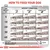 Feeding guide table showing daily food amounts for dogs by weight and condition: thin, normal, overweight. Includes grams and can portions for 5–40kg dogs. Water recommended.