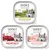 Wolf of Wilderness wet food, 100% grain-free recipes: Green Fields with lamb, High Valley with beef, Great Desert with turkey. Each 300g.