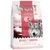 Wolf of Wilderness Scarlet Sunrise, ricetta senza cereali, 1 kg. Testo in inglese: lots of fresh pork with salmon & tuna, wild berries, roots and wild herbs.