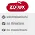 zolux FAMILY COMPANY SINCE 1933. Texte en allemand : wasserabweisend, mit Reflektoren, mit Handschlaufe.