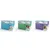 Trois boîtes Zylkene 100 mg : bleu S 10 kg avec chien et chat, vert 10–30 kg avec chien, violet 15–60 kg avec chien. Marques et poids visibles sur chaque emballage.