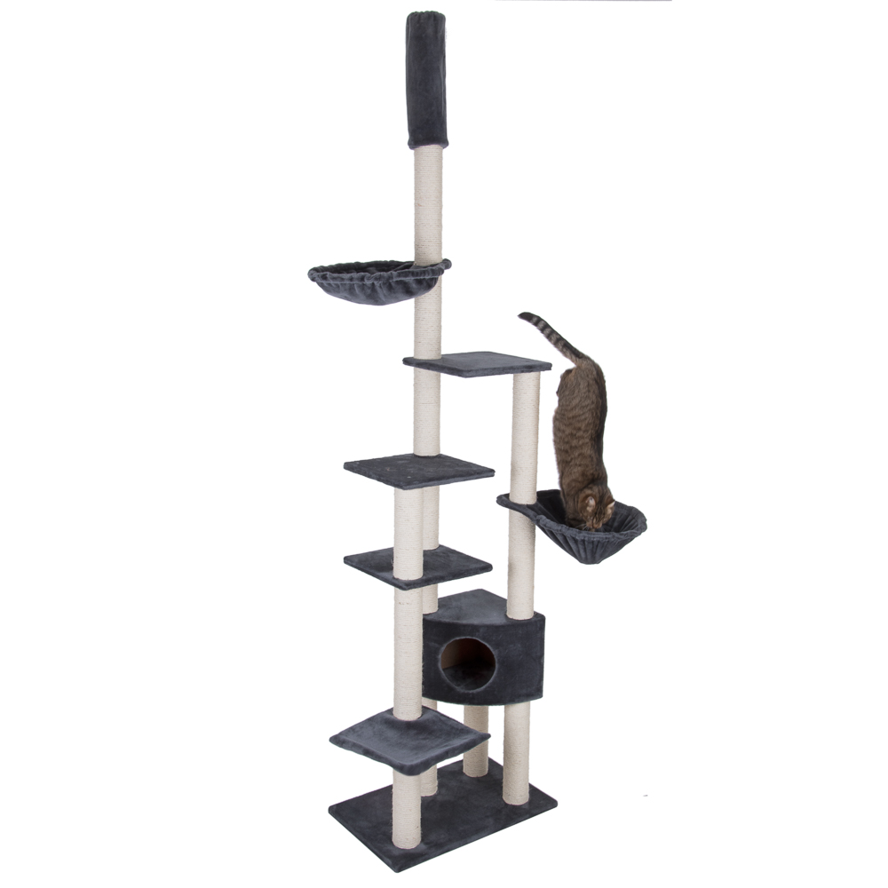Photos - Other for Cats Zooplus Atlas Cat Tree - Grey 