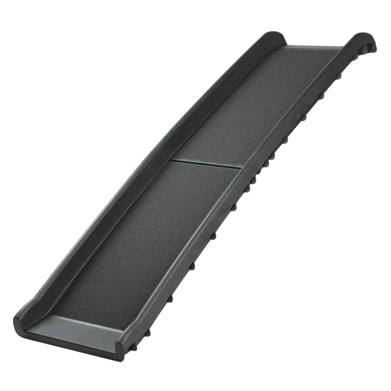 Rampa plegable para perros Trixie, negra - 156 x 40 cm (L x An)