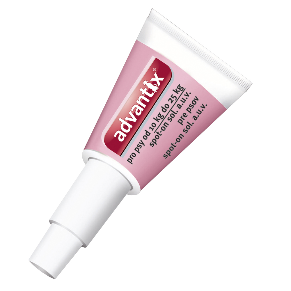Fotografie produktu: Advantix spot-on pro psy od 10 kg do 25 kg - 4 x 2,5 ml