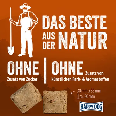 Happy Dog NaturCroq Müsli-Ecken mit Geflügel