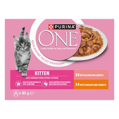 PURINA ONE Kitten - Mixed Pack (8 x 85g)