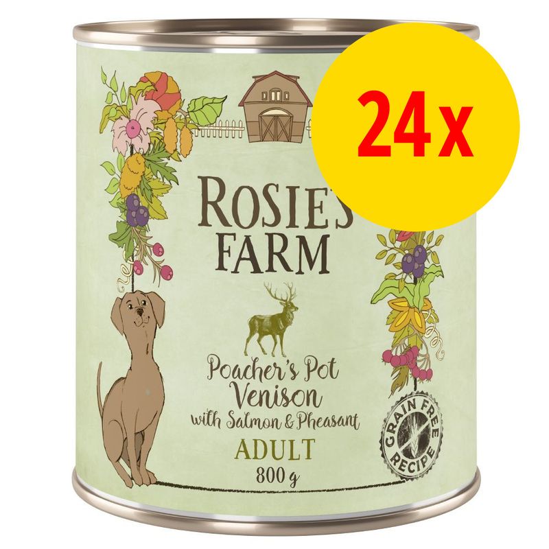 Sparpaket Rosie's Farm Adult 24 x 800 g