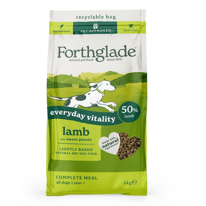 Forthglade Lightly Baked Natural Lamb with Sweet Potato