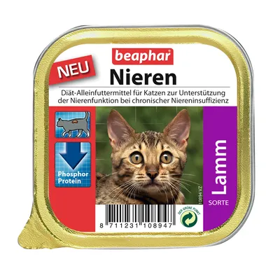 beaphar Régime rénal 12 x 100 g pour chat
