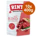 RINTI Kennerfleisch kapsičky 10 ks (10 x 400 g)