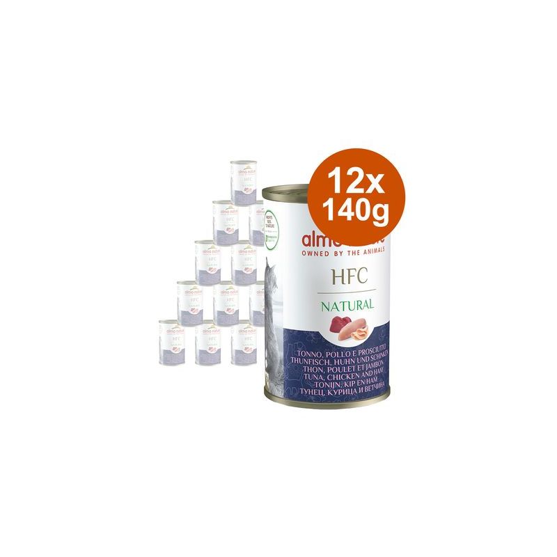 Almo Nature HFC Voordeelpakket Kattenvoer 12 x 140 g