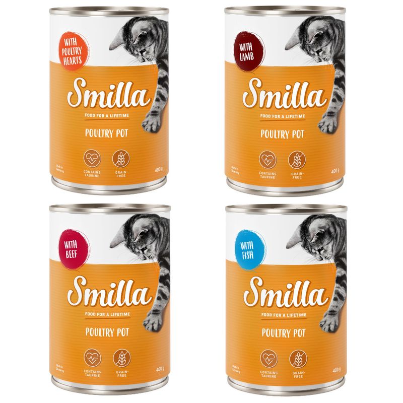 24 x 400g Smilla Wet Cat Food - Special Price! *