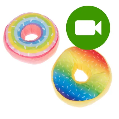 Squeaky Donuts Set zestaw zabawek dla psa