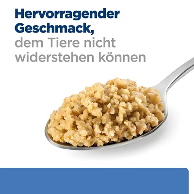 Fremragende smag, som dyr ikke kan modstå. Vist: ske med fin, kød-lignende konsistens.