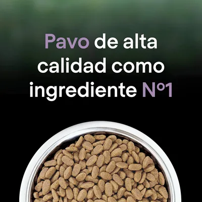 Pavo de alta calidad como ingrediente Nº1