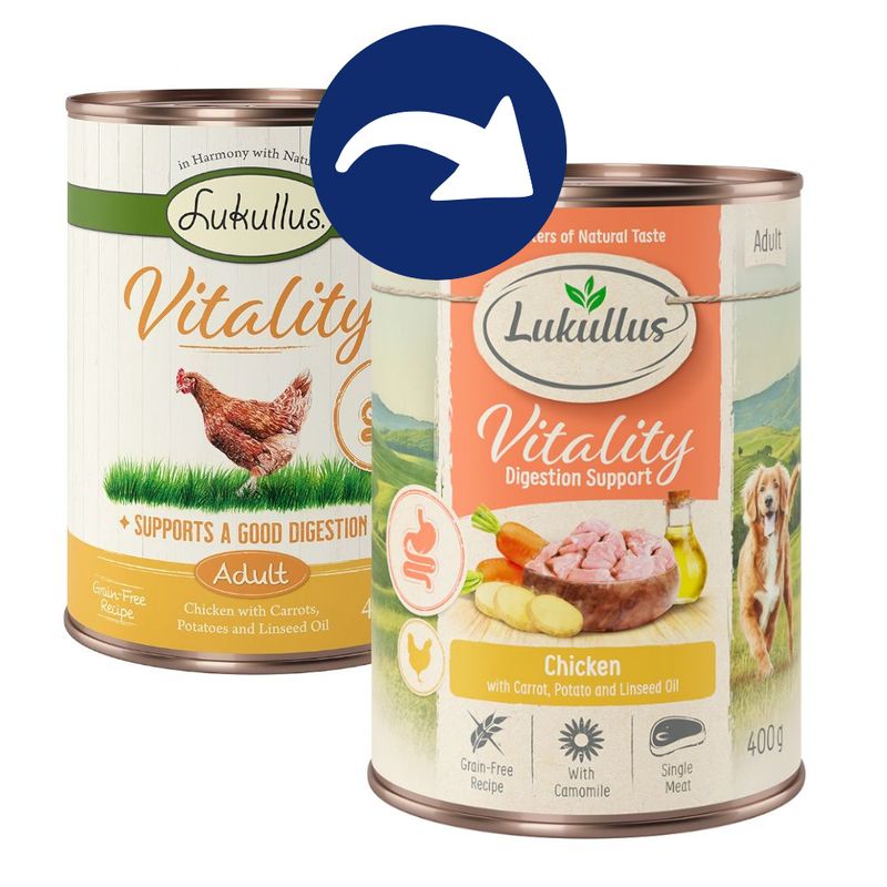 Lukullus Vitality Verdauung: Huhn (getreidefrei)