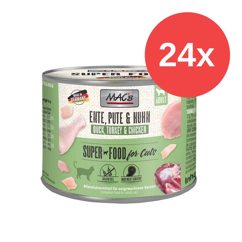 Sparpaket MAC´s Cat 24 x 200 g