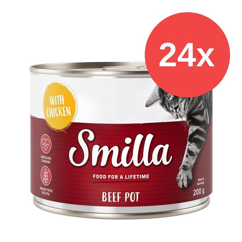 Sparpaket Smilla Rindtöpfchen 24 x 200 g