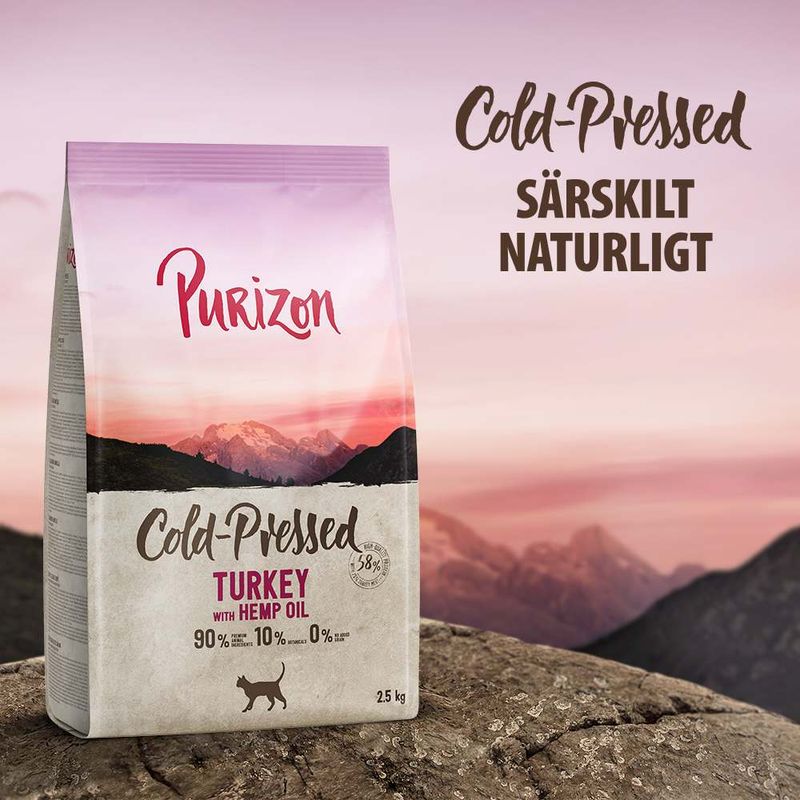 Purizon Cold Pressed Turkey with Hemp Oil