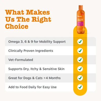Zesty Paws Hip & Joint Salmon Oil Formula - 250ml Zesty Paws Hip & Joint Salmon Oil Formula - 250ml