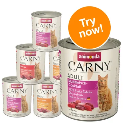 animonda Carny Adult Mixed Pack Beef Selection