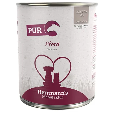Økonomipakke Herrmann's Pure Meat / Pure Meat økologisk 12 x 800 g