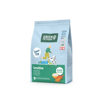 Green Petfood InsectDog Sensitive met insecten & Rijst
