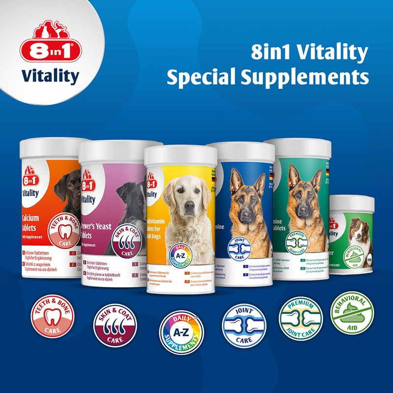 8in1 Vitality glukosamintabletter
