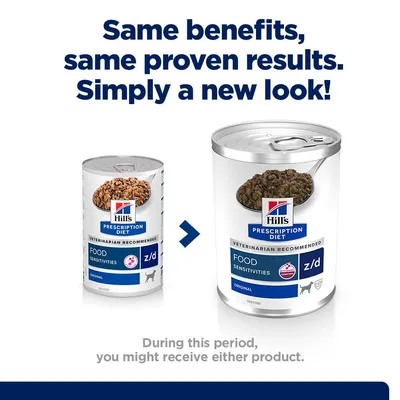 Hill's Prescription Diet z/d  Food Sensitivities kutyatáp