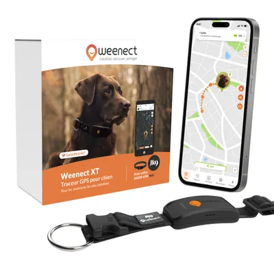 Weenect GPS Tracker XT pour chien – noir Weenect GPS Tracker XT pour chien – noir