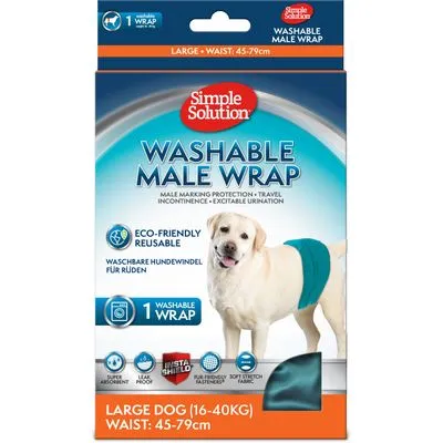 Serviette absorbante lavable Simple Solution pour chien