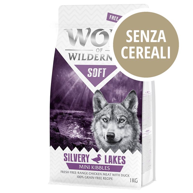 Wolf of Wilderness Mini Soft - Silvery Lakes Pollo & Anatra
