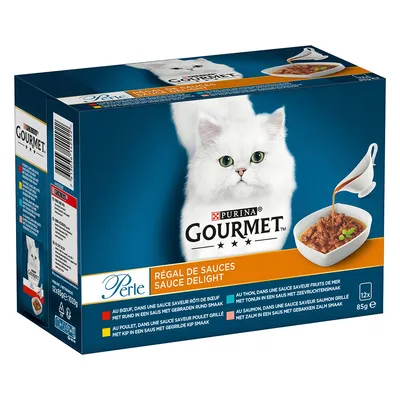 24 x 85 g Gourmet Perle Blandet utvalg