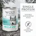 Wolf of Wilderness Adult 6 x 400 g - Single Protein