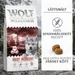 Wolf of Wilderness Junior "Ruby Midnight" nötkött & kanin - spannmålsfritt