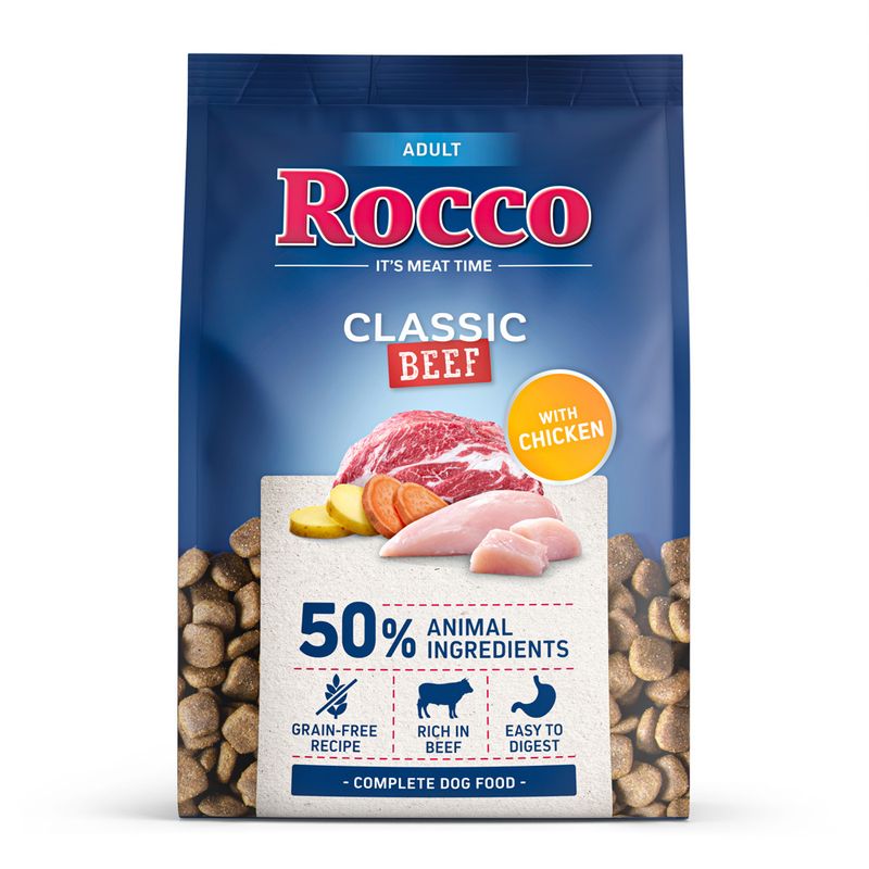 Rocco Adult Classic говядина с курицей
