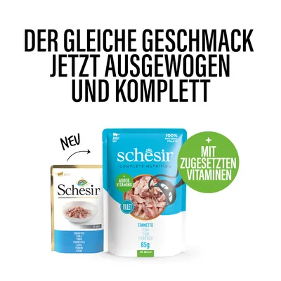 Schesir Complete Nutrition Filet in Gelee 6 x 85 g