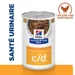 Hill's Prescription Diet c/d Multicare Urinary Care Mijoté poulet, légumes pour chien